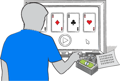Video poker med højere varians kræver flere penge på lommen