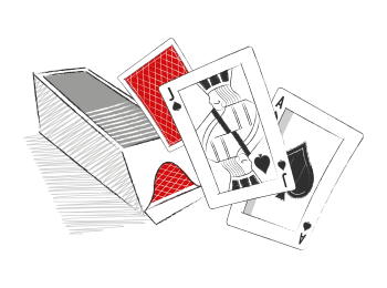 I dag et det almindeligt at kortene i blackjack gives fra en kortstok med flere kortspil. Sådan har det dog ikke altid været – læs mere her ➔