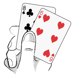 De værste hænder du kan få i blackjack, er de hårde hænder fra 12 til 17. Læs alt du behøver at vide om HÅRDE HÆNDER i blackjack