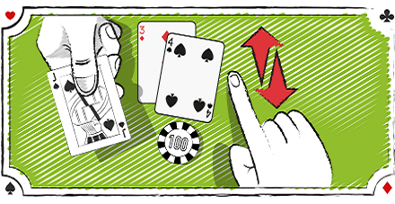Hvordan angiver man, at man vil have et kort mere i blackjack? Læs om de forskellige håndtegn man anvender, når man spiller det populære spil på et rigtigt casino.