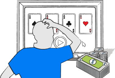 Lær hvordan man finder ud af, hvor mange penge man skal bruge for at spille de forskellige former for video poker.