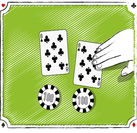 Hvordan laver man en split i blackjack? Lær at fremstå som en professionel spiller allerede fra den første gang du sætter dig til rette ved blackjackbordet.