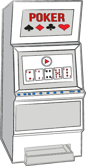 De tidligste udgaver af video poker maskinerne havde en meget simpel mekanisme, der benyttede tilfældighedsgeneratoren til at blande kortene