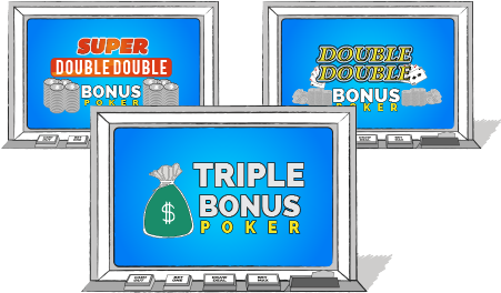 Der findes et hav af forskellige typer bonus video poker. Læs mere om de forskellige spil her ➔