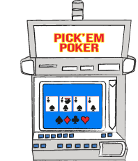 Pick’em Poker spilles på en helt anden måde end alle de andre former for video poker.
