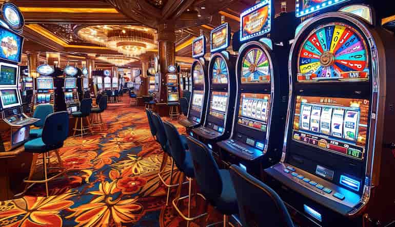 farverige spilleautomater 