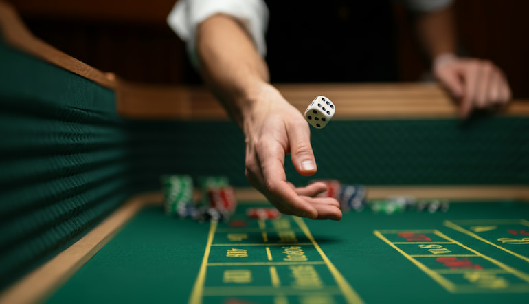 craps og terninger