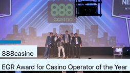 888casino vinder årets casino-operatør 2019 ved EGR Awards