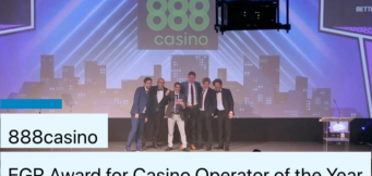 888casino vinder årets casino-operatør 2019 ved EGR Awards