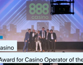 888casino vinder årets casino-operatør 2019 ved EGR Awards