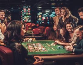 stemning på et casino