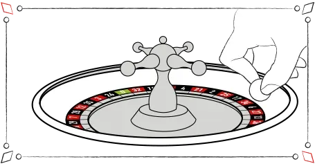 Hvis du bemærker at kuglen i roulette bliver ved med at lande i den samme del af hjulet, så har dealeren måske en særlig måde at trille den på