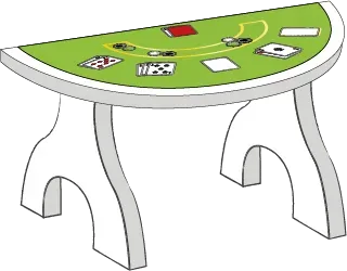 I Blackjack afhænger tilbagebetalinsprocenten meget af reglerne i det enkelte spil.