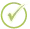 Green tick