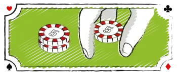 Det er en myte at man altid skal forsikre en god hånd i blackjack, hvis dealeren sidder med et Es. Læs her hvorfor ➔