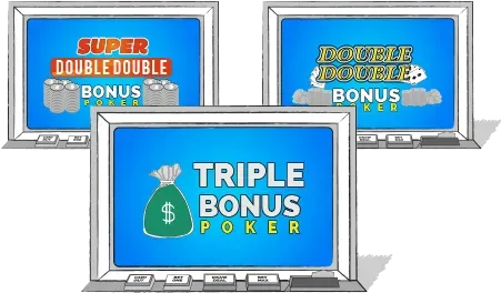 Der findes et hav af forskellige typer bonus video poker. Læs mere om de forskellige spil her ➔