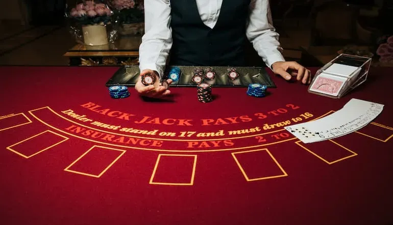 blackjack bord