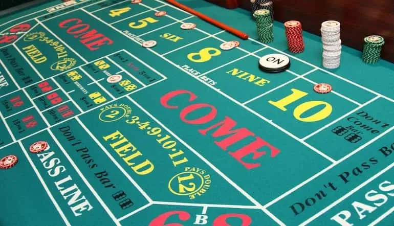 craps-bord