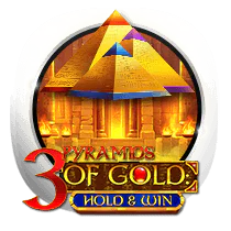 3 Pyramids of Gold Hold and Win